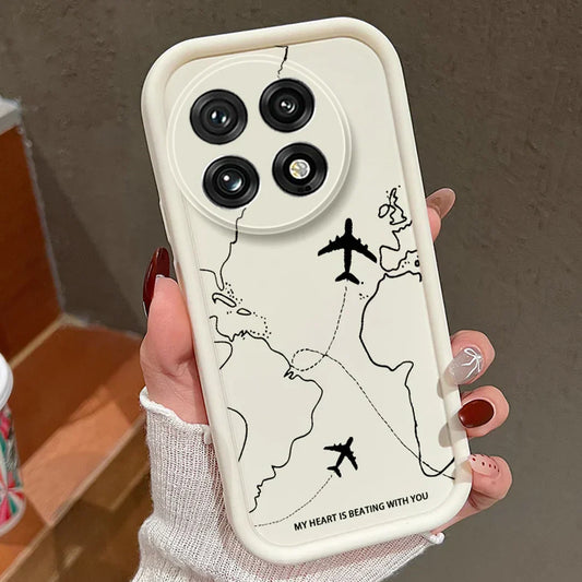 Travel Map Case For OnePlus