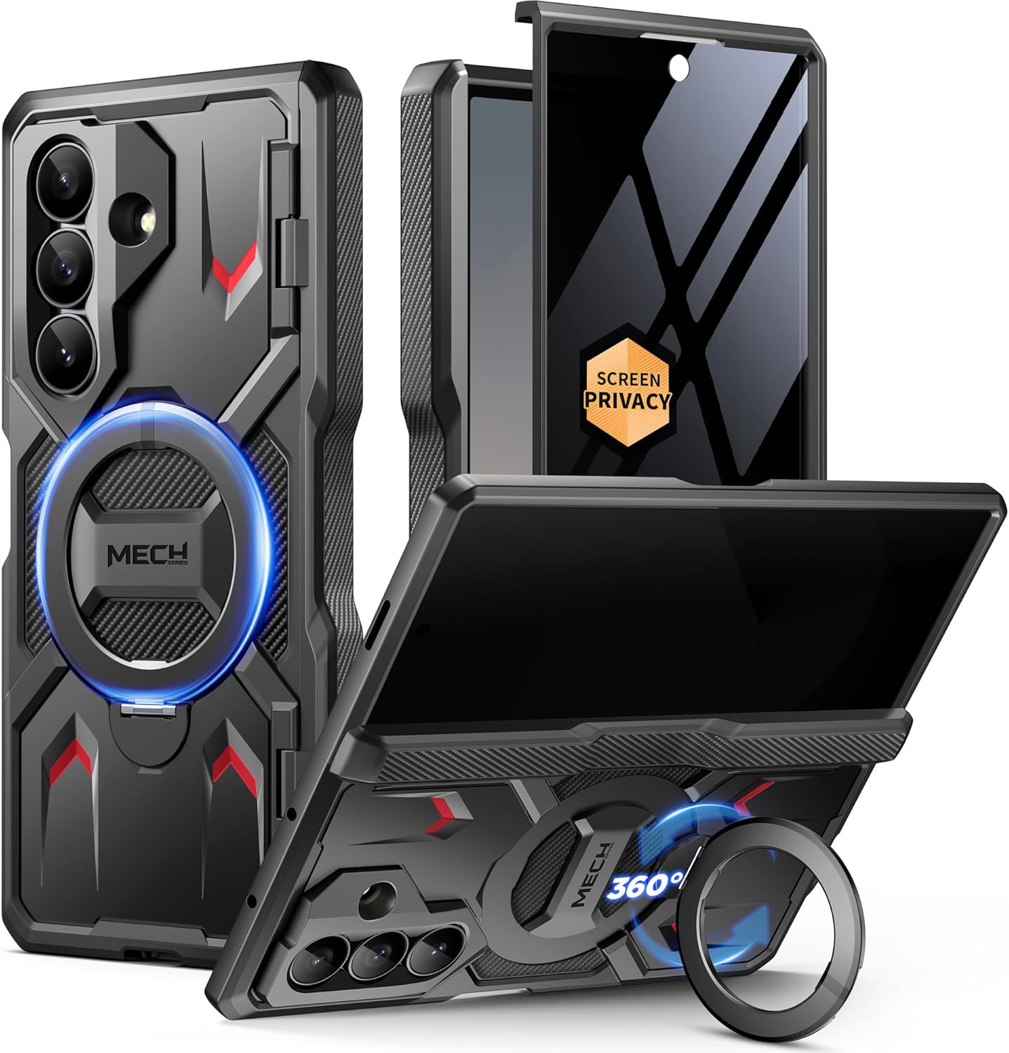 Z Fold Series Case with 360° Spin Magnetic Stand