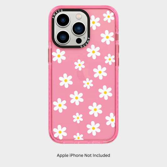 White Daisies Resilient Case