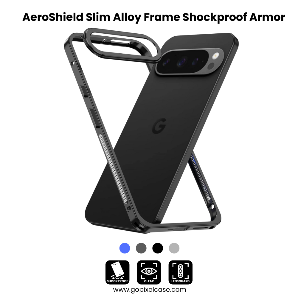 AeroShield Google Pixel Series – Slim Alloy Frame Shockproof Armor