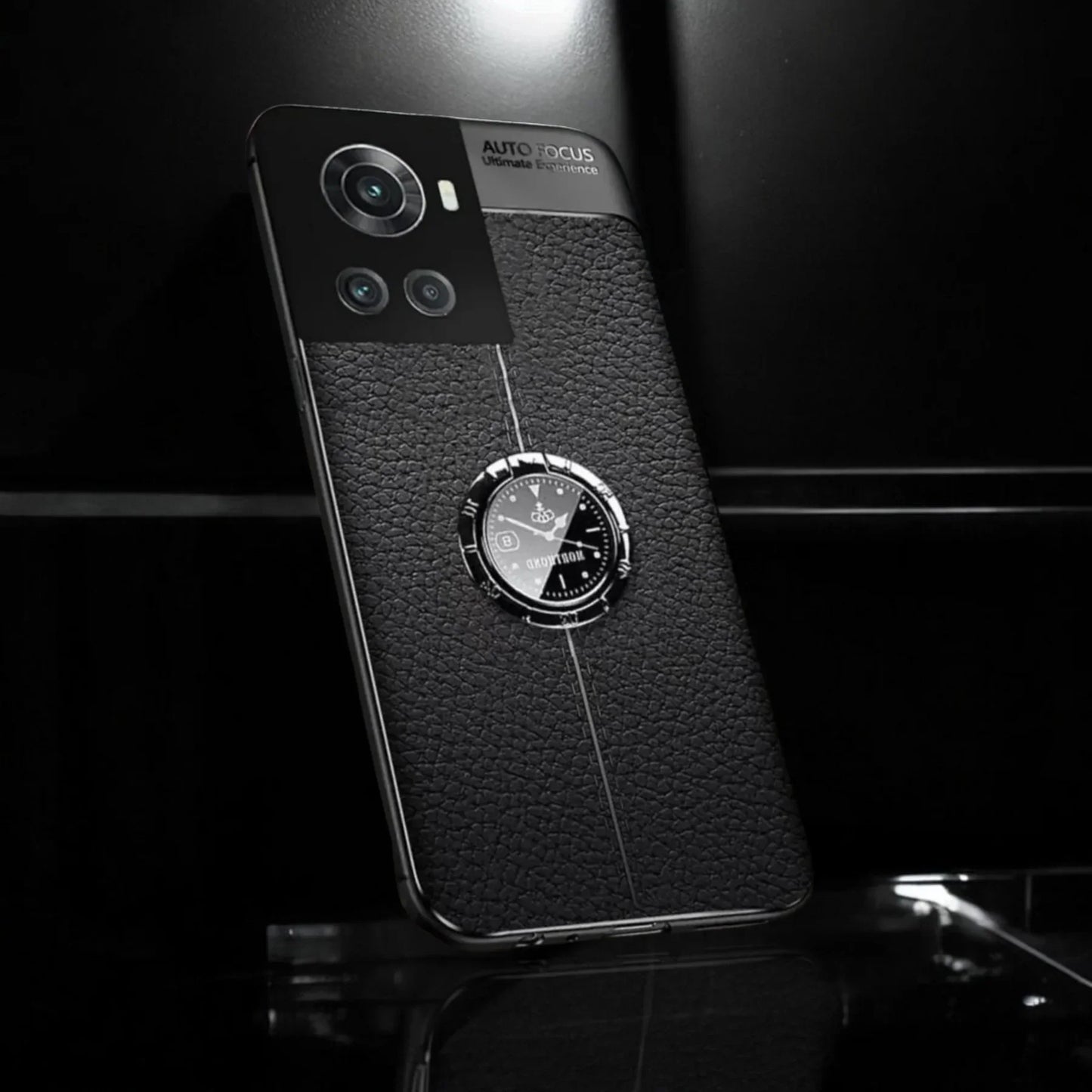 LeatherClock Design Case For OnePlus