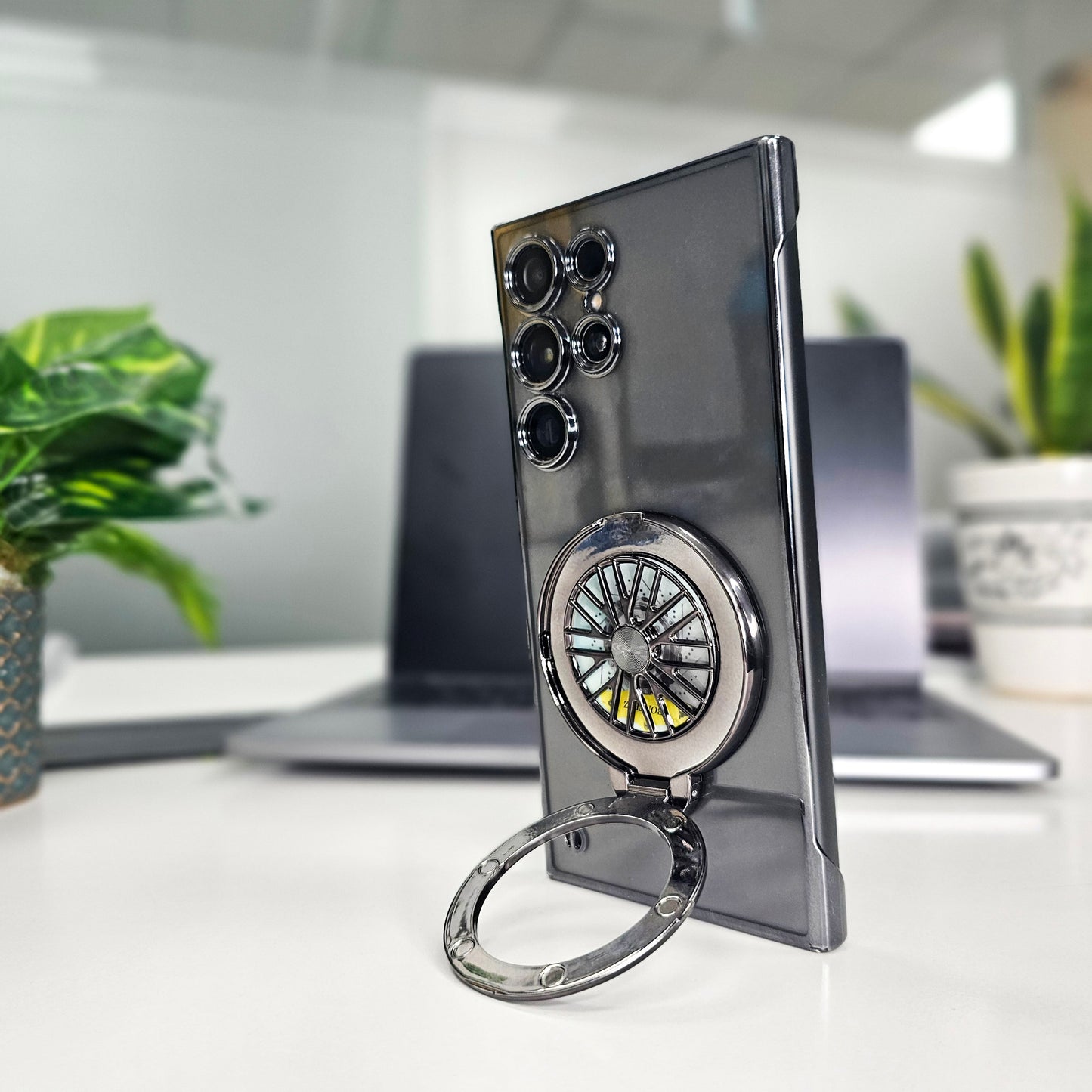 Samsung Galaxy Ultra 5G Porsche® Wheel Frameless Case