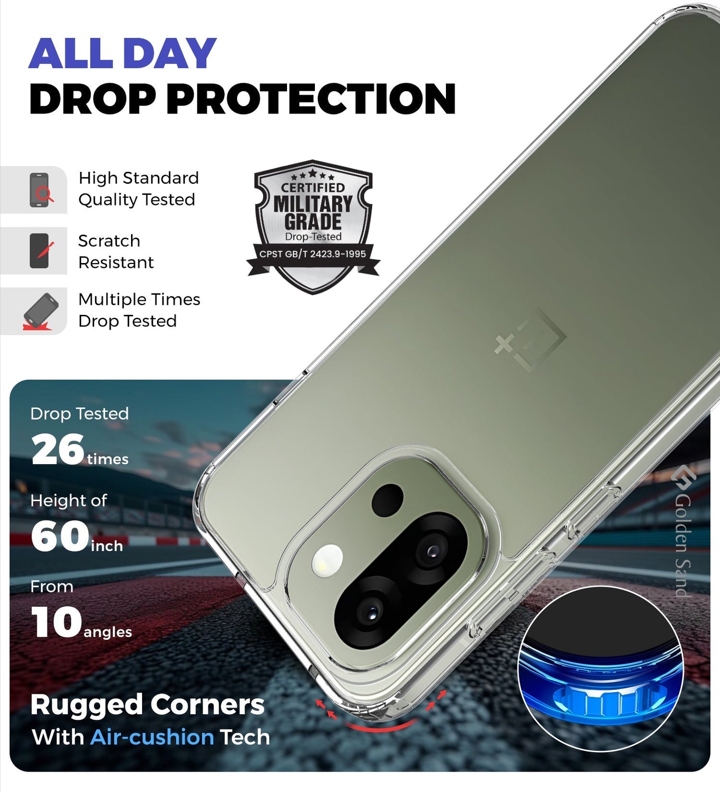 OnePlus 13s 5G (6.32 inch) Back Cover | Ice Crystal Series, Crystal Clear