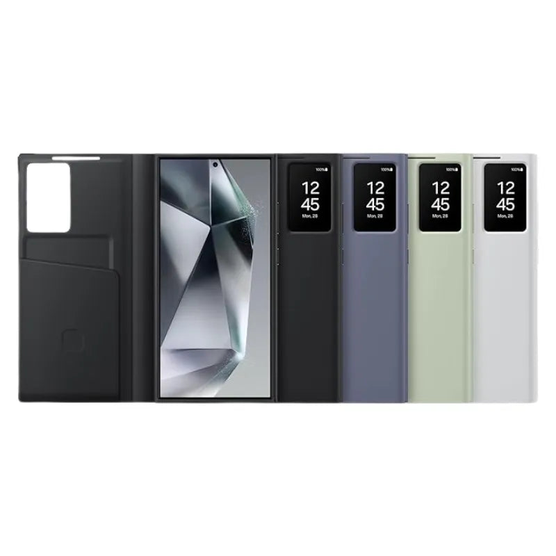 Premium Leather Flip Case For S Series