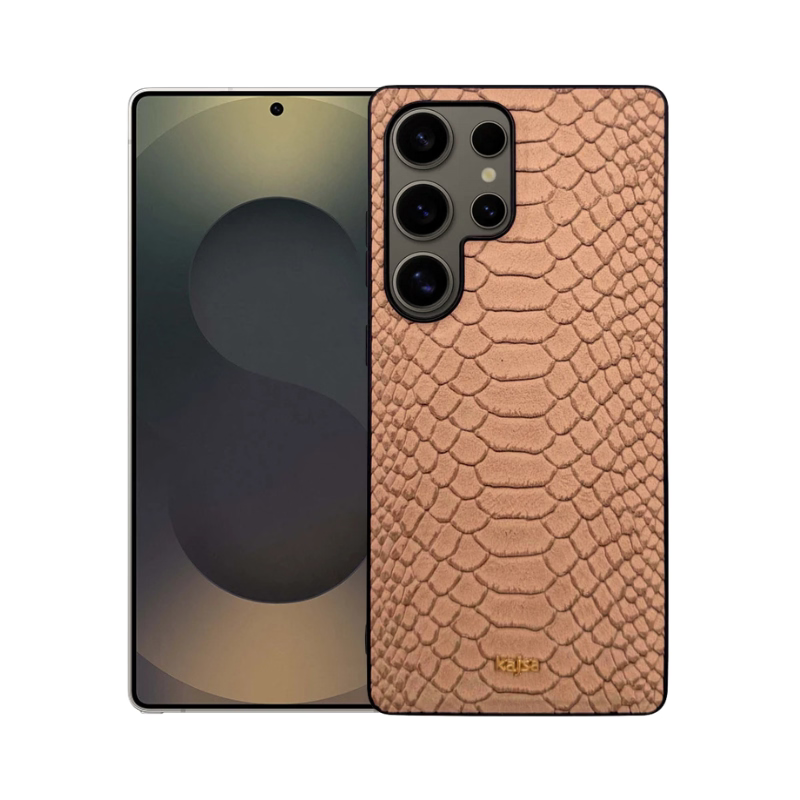 S Series Snake Style Leather Case