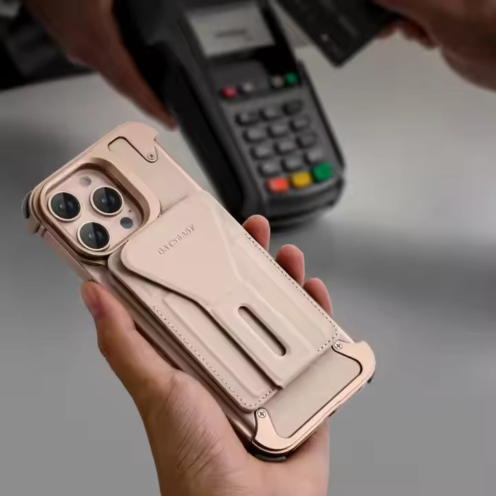 Leather Magnetic Phone Case for iPhone