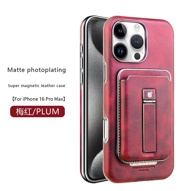 PU Leather Phone Case for iPhone