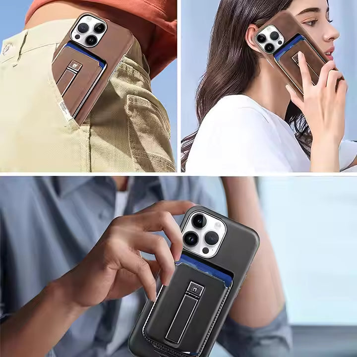 PU Leather Phone Case for iPhone