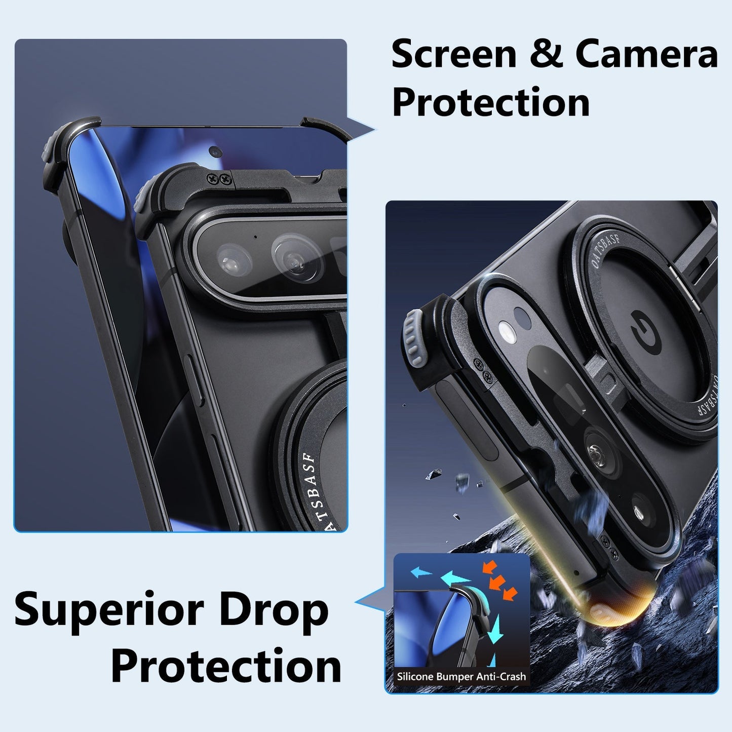 MagRing Armor Google Pixel 9 Pro XL 360° Protection & MagSafe Case