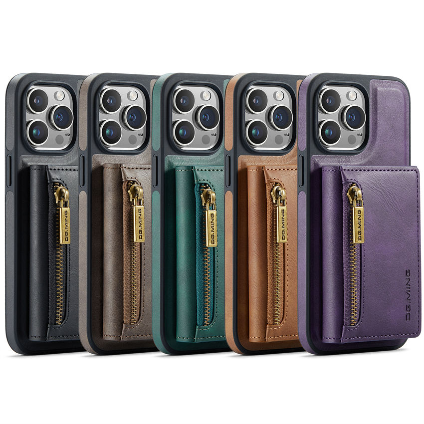 Zipper Wallet Magnetic Phone Case