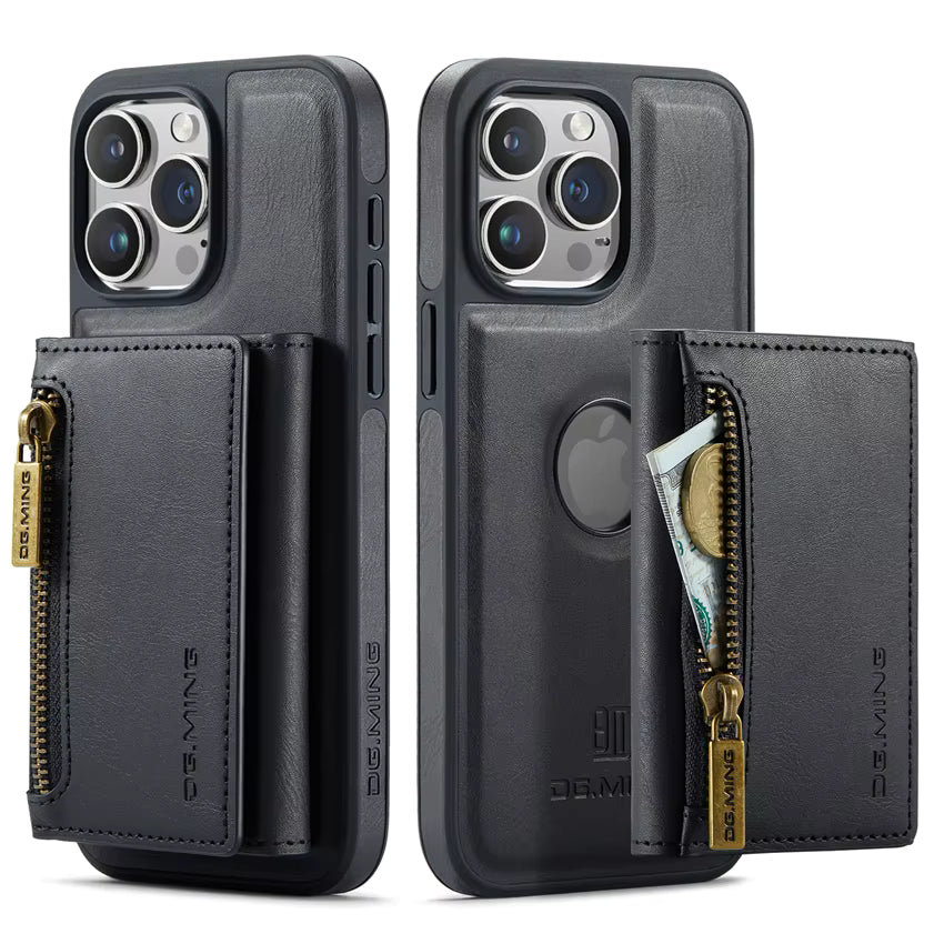 Zipper Wallet Magnetic Phone Case
