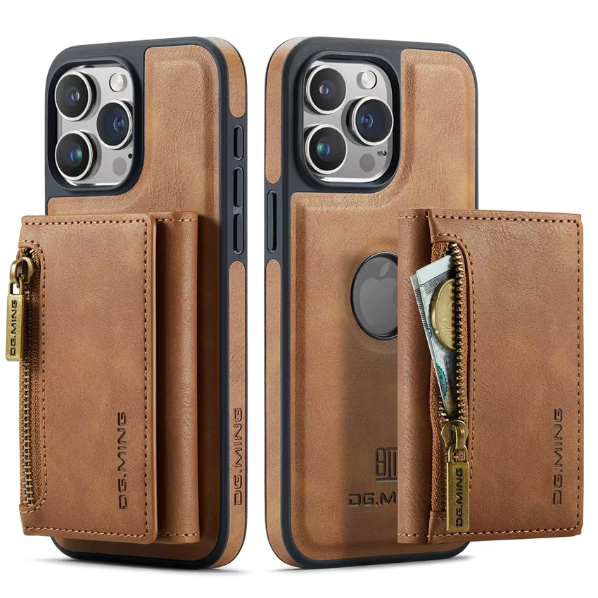 Zipper Wallet Magnetic Phone Case