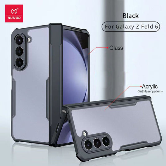 Galaxy Z Fold Series Shockproof Protective Shell Transparent Clear Case