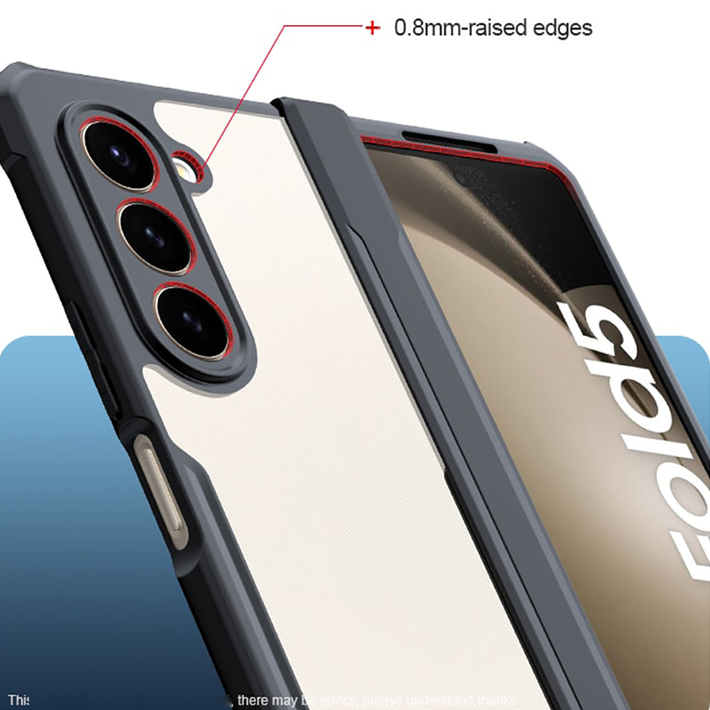 Galaxy Z Fold Series Shockproof Protective Shell Transparent Clear Case