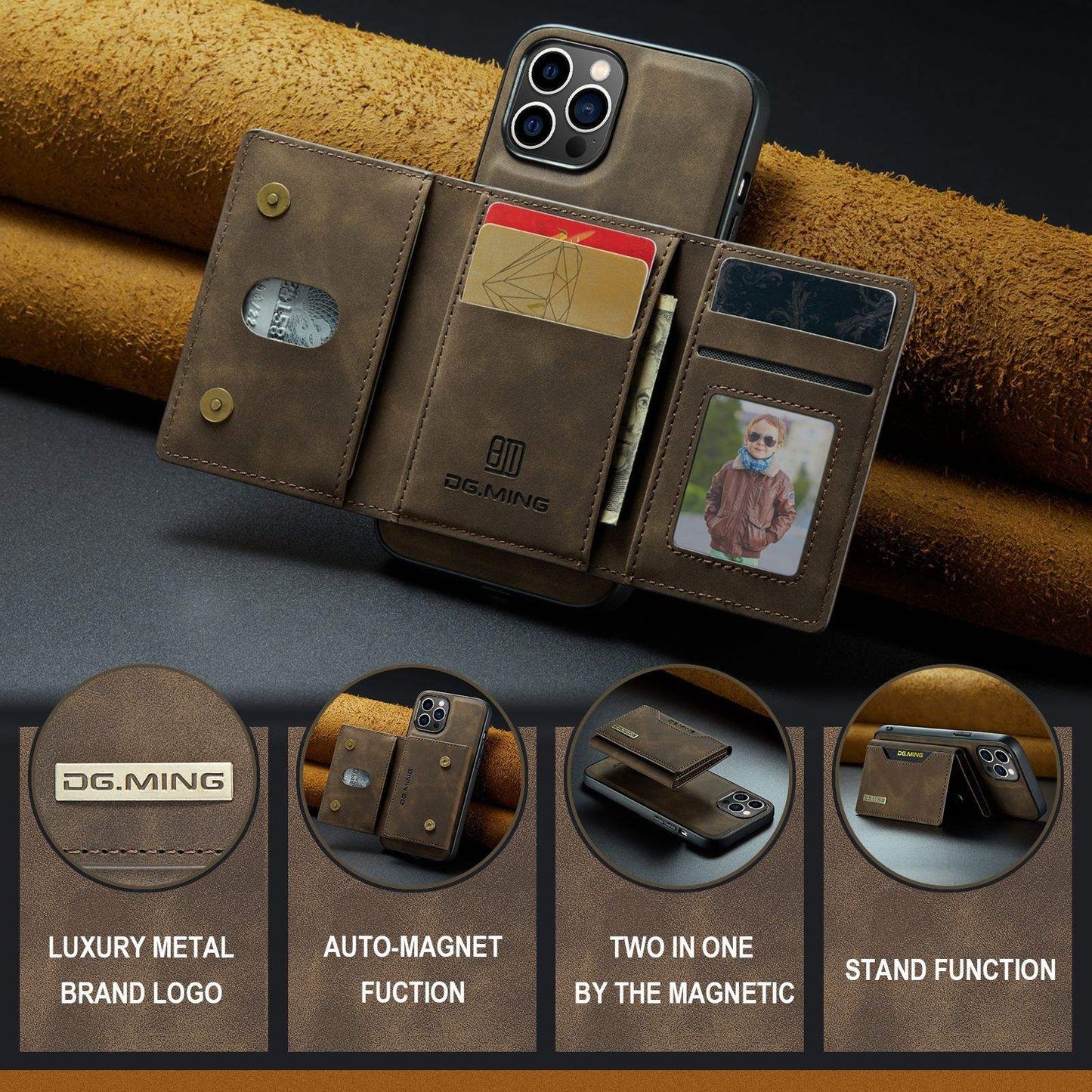 Leather Phone Case Wallet