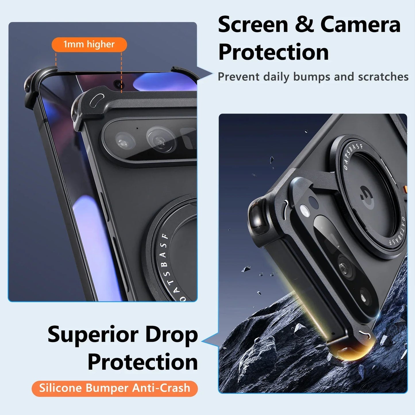 SlimRing Shield  Pixel Pro XL - Minimalist & Shockproof Case