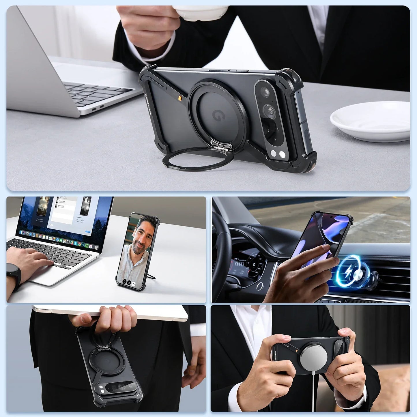 SlimRing Shield  Pixel Pro XL - Minimalist & Shockproof Case