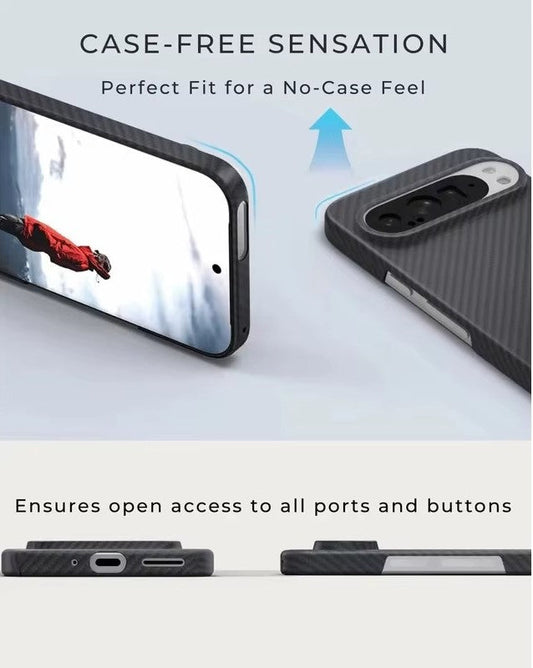 ArmaCarbon Pixel 10,9 – Ultra-Thin MagSafe Fiber Case