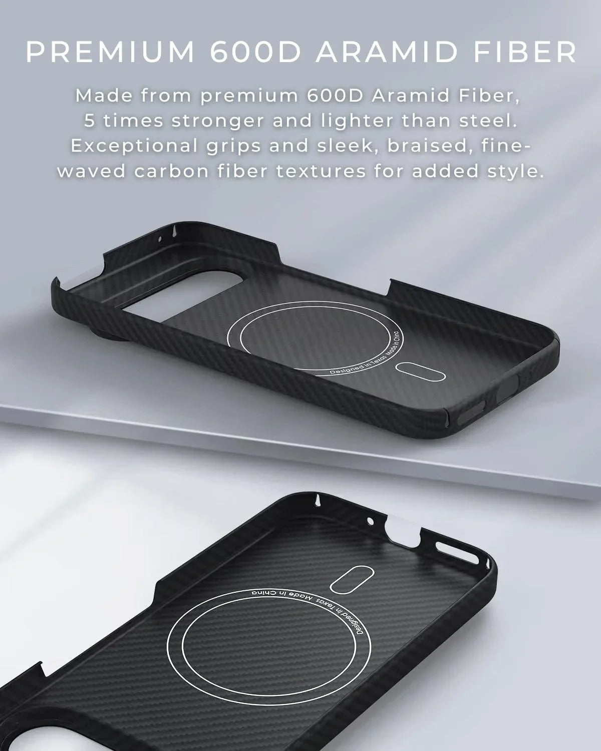 ArmaCarbon Pixel 10,9 – Ultra-Thin MagSafe Fiber Case