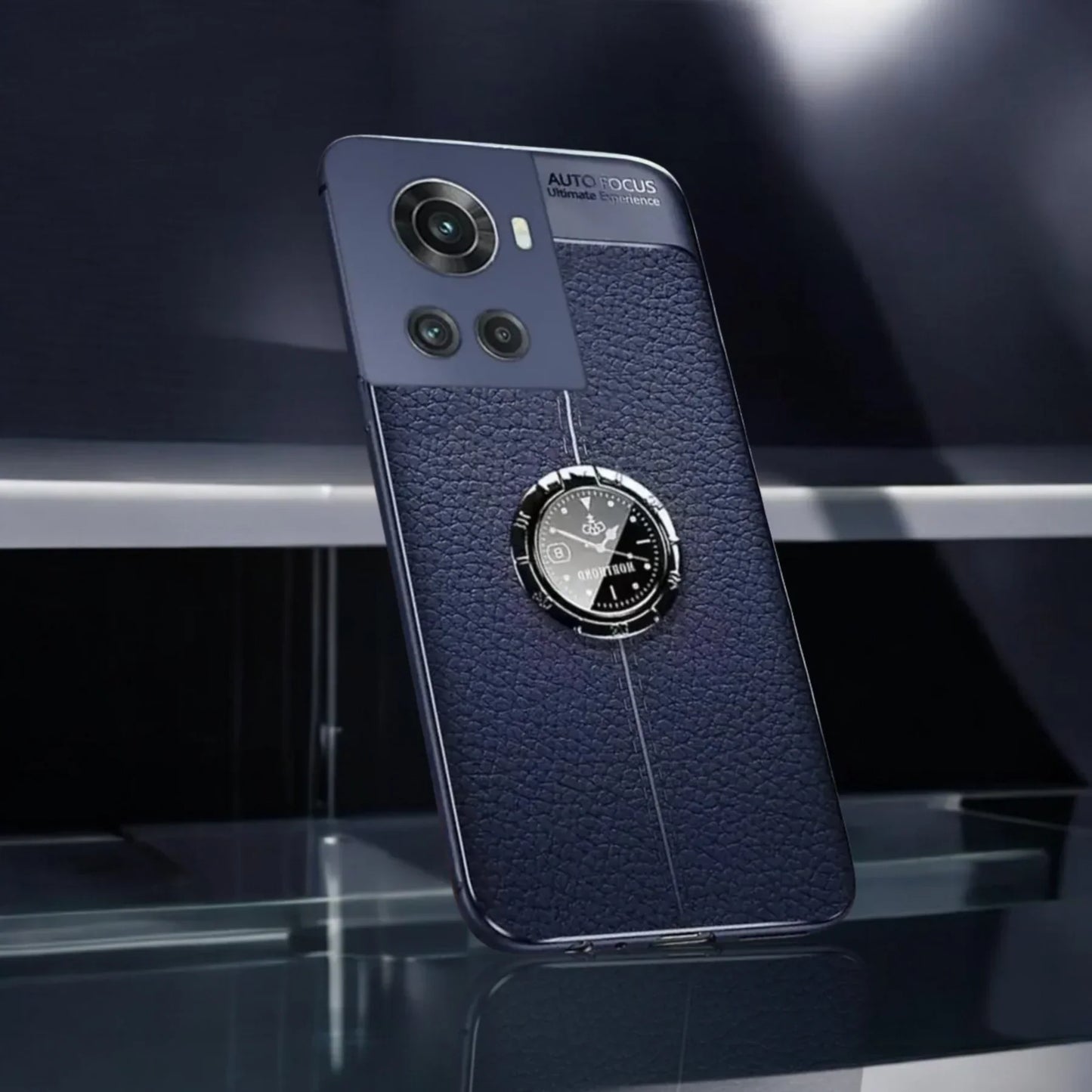 LeatherClock Design Case For OnePlus