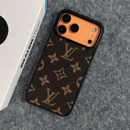 Luxury Designer LV Leather Case