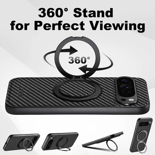 MagnoStand Pixel  10, 9 – Carbon Fiber MagSafe Armor