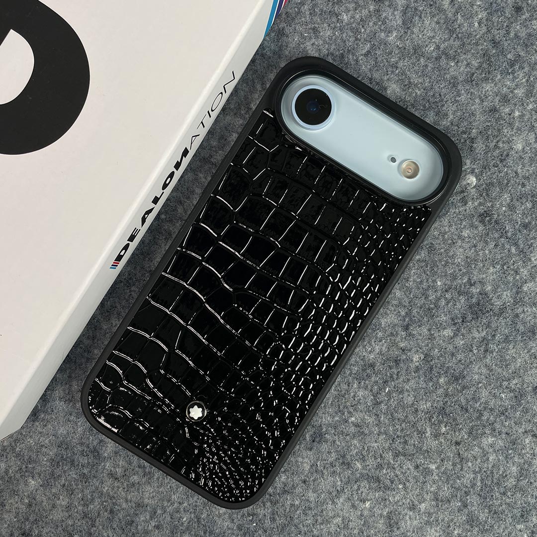 Luxury Croco Patent Leather Case