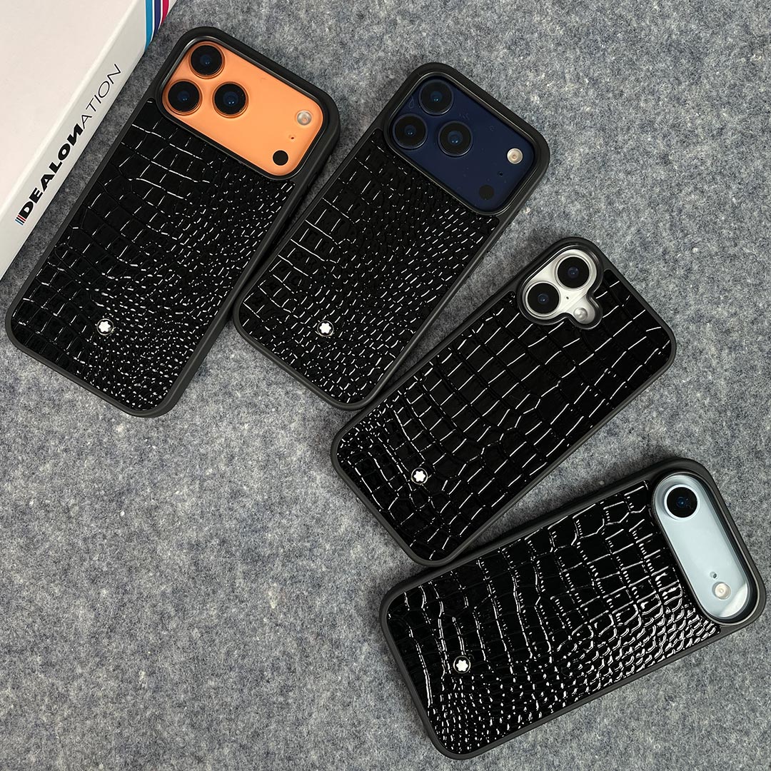 Luxury Croco Patent Leather Case