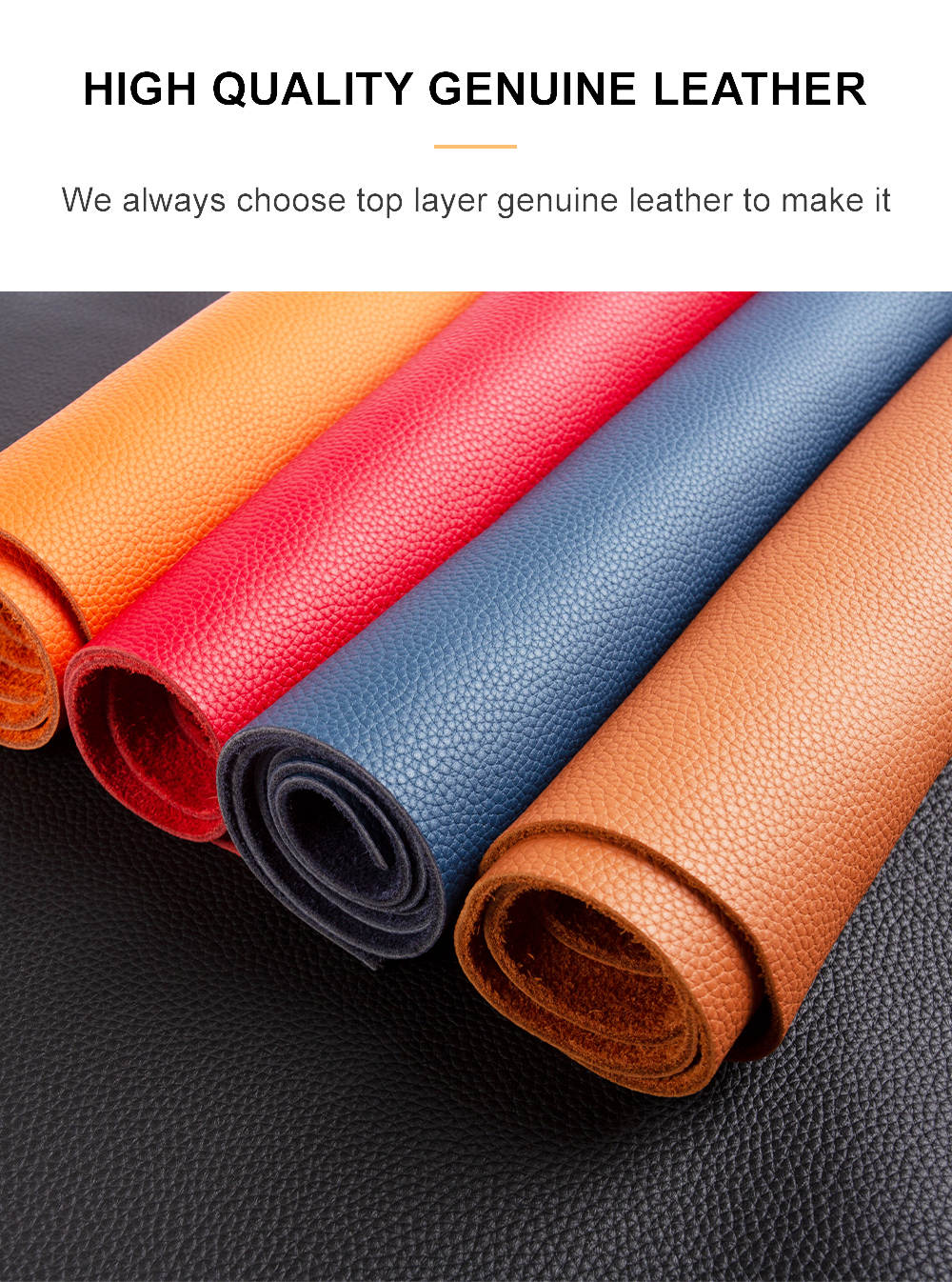 Luxury Real Leather S Series Phone Case For Samsung (Lychee Pattern)