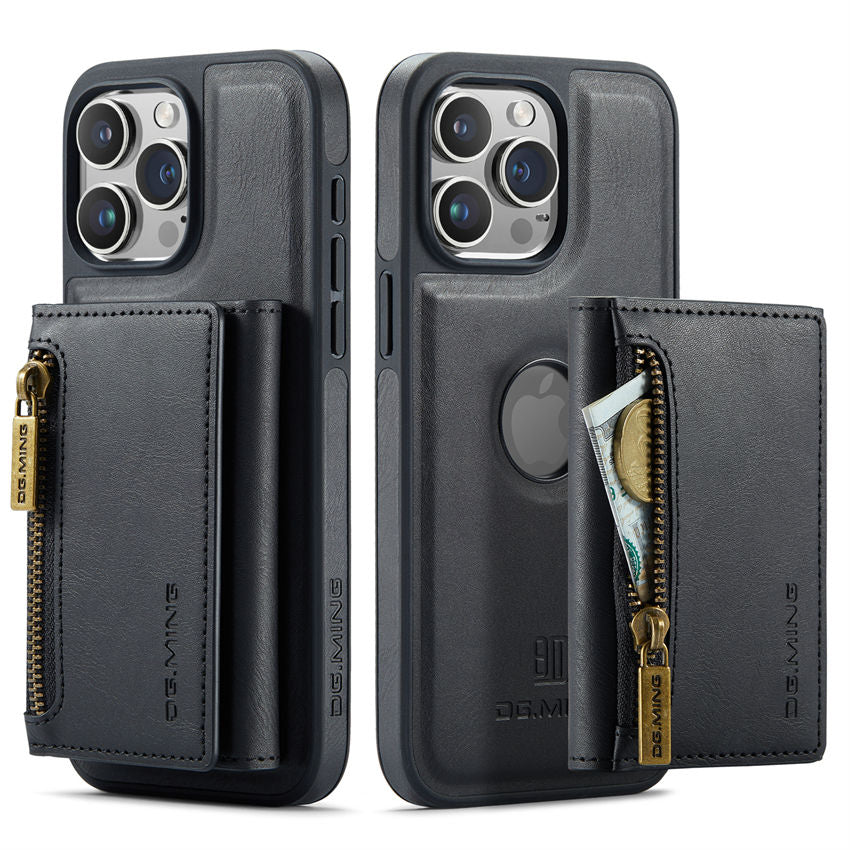 Zipper Wallet Magnetic Phone Case