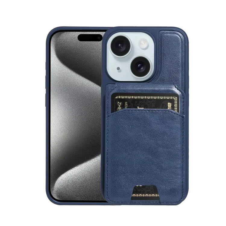 Card Holder Leather Magnetic Phone Cover